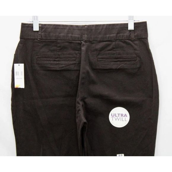 Gloria Vanderbilt “Charlene” Ultra Twill Black Capris Womens Size 6 Short NWT - Picture 6 of 13